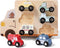 Wooden Cars Vehicle Set for Toddlers 1-3 Cars Toy for Toddlers Montessori