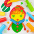 Play Dough Tools Kit, 12 pcs Plastic Playdough Tools with Extruders, Scissors, Rollers and Cutters in Random Color