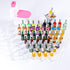 71 Pcs Miniature Ice Cubes, Beer Bottles, and Mini Drink Soda Pop Cans for Doll House Decoration