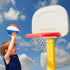 Vinsot 6 Pack Mini Basketballs with Pump - Red, White and Blue Mini Basketball Set for Indoor, Outdoor, Pool Parties