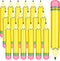 18 Pcs 27 Inch Giant Large Inflatable Pencil Back to School Graduation