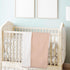 Sea Zaela Baby Blanket for Unisex Boys Girls, Minky Blankets with Muslin Cotton Front and Dotted Fleece Backing