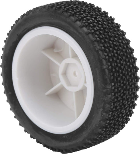 VGEBY 4Pcs Rubber RC Tires, 1/12 Scale Front Rear Wheels and Tires Set for WLtoys 124019 Remote Control Cars