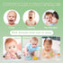 BYKASIST 9 Pack 6-12-18 Baby Bath Toys, | Mold Free Bath Toys with Sealed & No Holes Design | Soft, Easy Grip