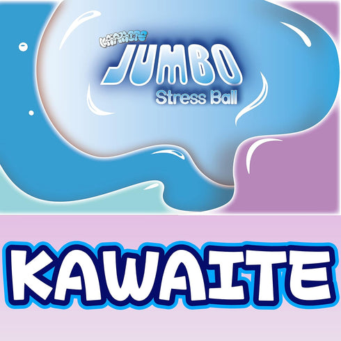 Kawaite Giant Stress Balls for Kids and Adults - Jumbo Dough Balls Squishy Fidget Toy - Pull, Stretch and Squeeze