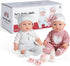 Enjoyin 12'' Playset 2 2 3+ Twins Baby Doll with Accessories Includes Boy and Girl Dolls, Powder Bottles