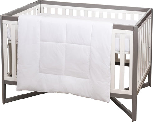 100% 200 Count (37 52) CIRCLESHOME Warm Crib Comforter - Soft, Comfortable, and Breatheable Cotton Comforter