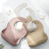 Tiny Marvels Silicone Bibs for Babies with Food Catcher Pocket, Adjustable Waterproof