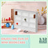 1:12 Scale Dollhouse Bookshelf, Multi-Functional Dollhouse Book Shelf for Displaying Mini Books and Accessories, Great