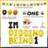 1st 1 1 Construction Birthday Party Decoration for Boys Im Digging Being Birthday Decor Dump Truck Decors for Year Old