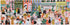Galison Halloween Parade Fall 1000 Piece Panoramic Puzzle - Colorful and Bright Jigsaw Puzzle, Thick and Sturdy Pieces, Family Activity