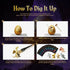 12 Gamerside Jumbo Dragon Egg, Dragon Dig Kit - Dig Up Unique Dragons, Gaint Dragons Toys for Kids, Educational STEM