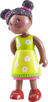 HABA Little Friends Naomi - 4" Girl Dollhouse Toy Figure with Pig Tails