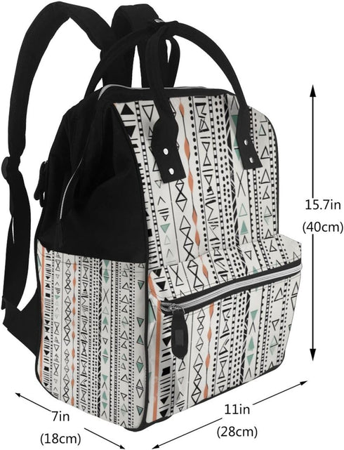 HEBSDFG Backpack Butterfly Prints Changing Bag Baby Diaper Bags for Mom Dad, Waterproof Nappy Rucksack Multifunctional