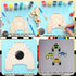 JellyArch 24 Set Pcs Monster Truck Party Favors Unfinished Wooden Truck Painting with Paints Magnets Car Party Favors