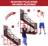 Basketball Arcade Game Indoor Outdoor, Kids Basketball Hoop with 4 Balls & Pump, Single Shot Basketball Game at Home,