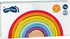 Wooden Rainbow Building Blocks with Ball (Large) by Small Foot, Educational Game for Toddlers