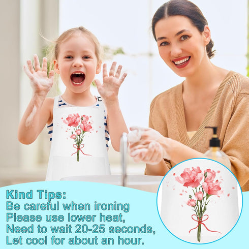 10 Pack Kids Apron, Adjustable Children Chef Aprons with 2 Pockets for Cooking and Crafts