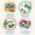 Battat Play Food for Toddlers, Farmers Market Basket and Chopping Board, Toy Food for Kids (37 Pcs)