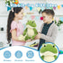 17.7 Inch Muiteiur Plush Frog Stuffed Animal, Cute Frog Soft Toy with White Belly, Stuffed Frog Plush Toy Gift for Kids