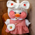 9 Kids12inch (1White Duck Stuffed Animal Toy with Outfits and Accessories to Match DIY Dress Up Clothes for Duck Plush