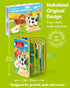 1-3 1 hahaland Busy Book for Toddlers - Montessori Toys Busy Board for Year Old Boy Gifts Girl Toys Educational