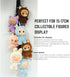 Juglok 15-17cm 8 (1-Pack Plush Toy Display Strap for Blind Box Style Dolls, Stuffed Animal Hanging Chain with Clips