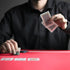 Jigitz Poker Mat - 70 x 35in Non-Slip Game Mat with Black Carrying Case for Card Games