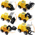 Nevperish 18 Set PCS Construction Cake Toppers Vehicles Cake Decoration Excavator Tower Crane Cupcake Topper Traffic