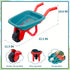 Set Wheelbarrow, Age3+ unanscre Gardening Tool for Kids, with Toddler Watering Can, Spray Bottle, Double Rake, Shovel