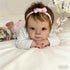 18 inch 3+ RXDOLL Cute Reborn Baby Dolls Silicone Full Body Girl Realistic Newborn Baby Girl Real Life Silicone Babies
