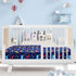 100% 1 Pack Cloele Dinosaur Fitted Crib Sheet - Baby Polyester Crib Sheet for Standard Crib and Toddler Mattresses