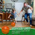 Mini Basketball for Indoor Mini Basketball Hoop, 7" Soft Rubber Replacement Basketballs Toy for Kids Adults, Pool Beach