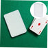 12pcs Clear Plastic Poker Box Organizer - Game Card Holders for Bridge Decks and Poker Cards Storage