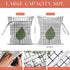 VBCVBGFH 4 Pack Boho Green Abstract Botanical Wet Bag Waterproof Washable Reusable Wet Dry Bag for Swimsuit Dirty