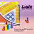 20 Inches Ludo Board Game for 2-6 Players, Ludo & Parcheesi, Family Gathering & Party Night (Instruction Included)