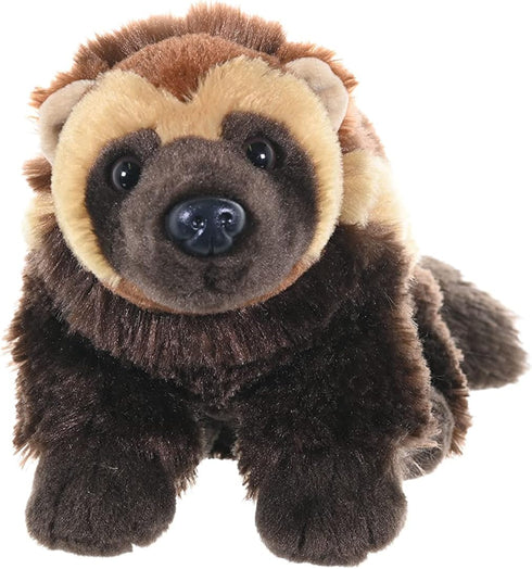 12 Inches, Wild Republic Wolverine Plush, Stuffed Animal, Plush Toy, Gifts for Kids, Cuddlekins Multicolor