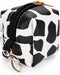 LUOZZY Pacifier Holder Pouch - Portable Pacifier Case with Cows Pattern, Easily