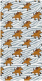miaozhen Cotton Baby Crib Sheets Soft Cute Cartoo Brown Horse Zebras Stripes Muslin