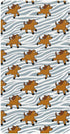 miaozhen Cotton Baby Crib Sheets Soft Cute Cartoo Brown Horse Zebras Stripes Muslin