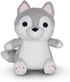 Avocatt Gray Wolf Plush Toy - 10 Inches Stuffed Animal Plushie for Boys and Girls, Soft Fabric and Stuffing for Cuddling