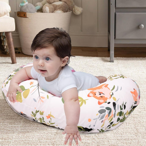 Cloele Nursing Pillow Cover for Breastfeeding Pillows - Dog Breastfeeding Pillow Slipcovers for Baby Boys & Girls Ultra
