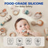 evoceler 0-6 (30 50 70 -10 0-18+ Softness Staged Baby Teething Toys with Rattles for Months Super Soft, Soft, Regular)