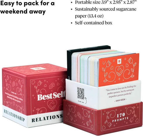170 BestSelf Relationship Deck Discussion Prompts Conversations Starter Couples Games - Perfect Couples Card Games