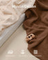 Blissful Diary Muslin Changing Pad Cover and Baby Diaper Caddy Organizer Bundle