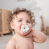 5 Pack 0+ Pack Set Comfy Cubs Baby Pacifiers, for Months - Soft Breast-Like Nipple Shape - CPSIA Compliant Silicone