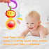 4 Pack Cartoon Animal Hanging Rattle Toys, Baby Bed Crib Car Seat Stroller Toys, Best Birthday Gift for Newborn