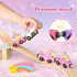 Set 2-4 38 3-5 Unicorn Wooden Train for Toddler Girls Ages Magical Fairy Pcs Toddler Girl Toys with Railway Track