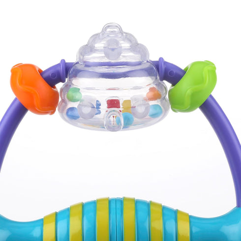 Nuby Silly Spinwheel Toy with Suction Base - Interactive High Chair Toy for Babies and Toddlers (6+ Months)