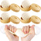 FFNIU 4Pack Dumpling Fidget Toy, Dumpling Stress Ball, Steamed Stuffed Bun, Squishies Stress